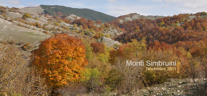 Monti Simbruini (RM) - 2011